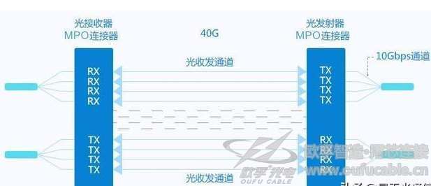 8芯MPO跳線連接解決方案